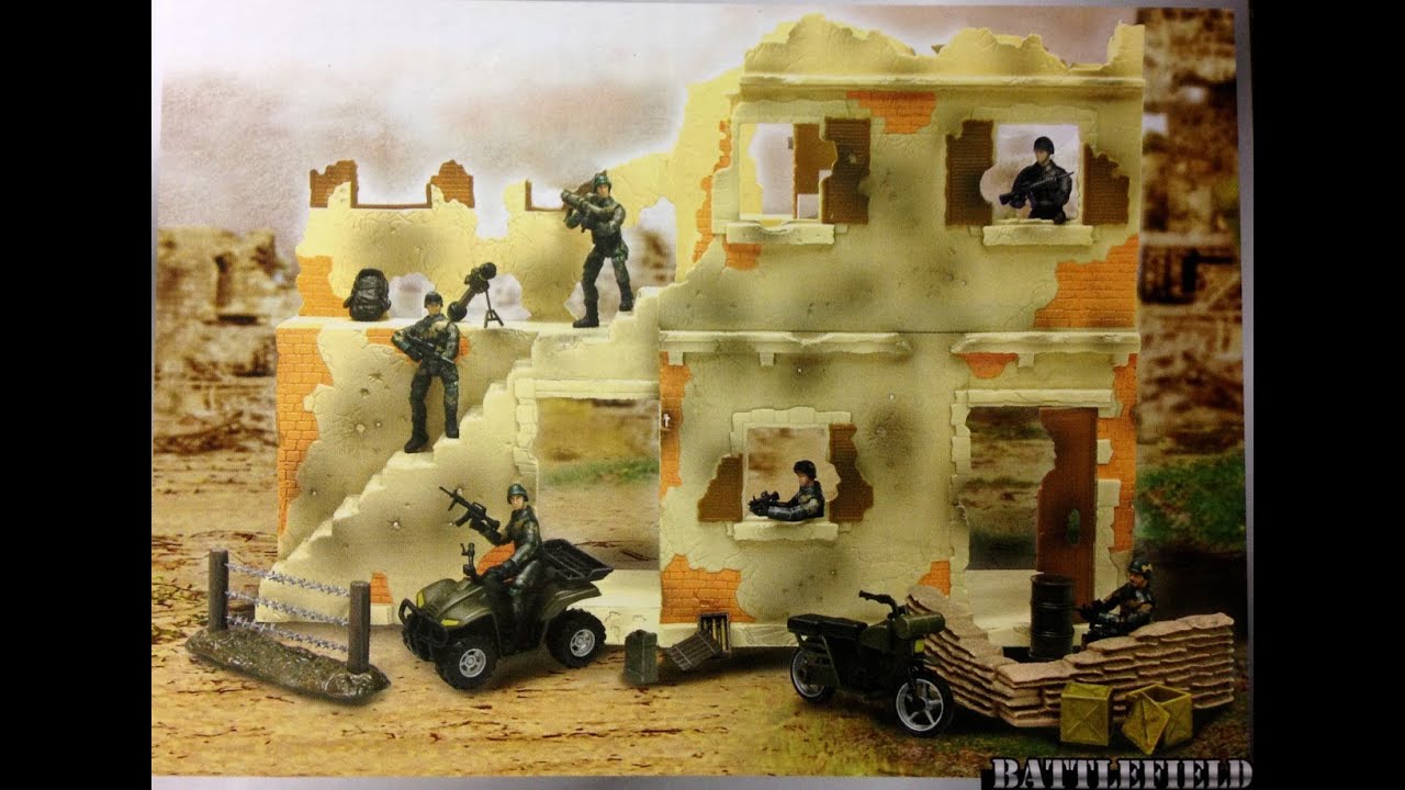 WORLD PEACEKEEPERS BATTLEFIELD PLAYSET REVIEW