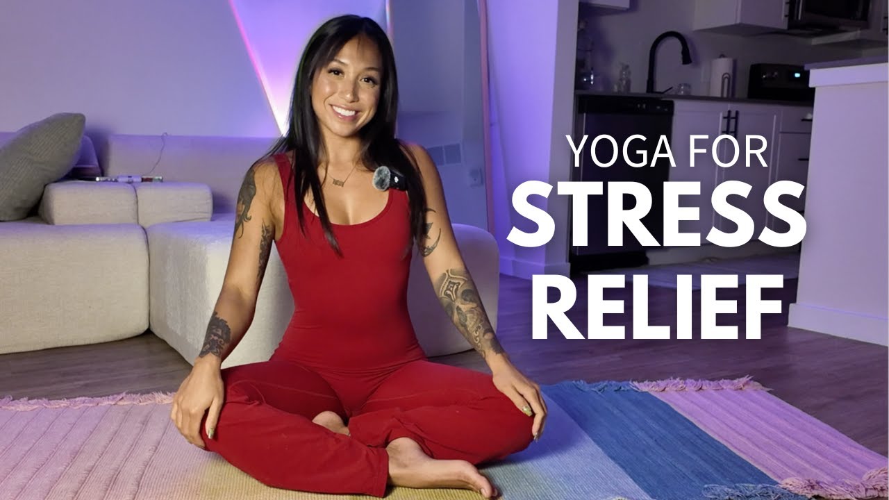 Yoga for Stress Relief 🌙