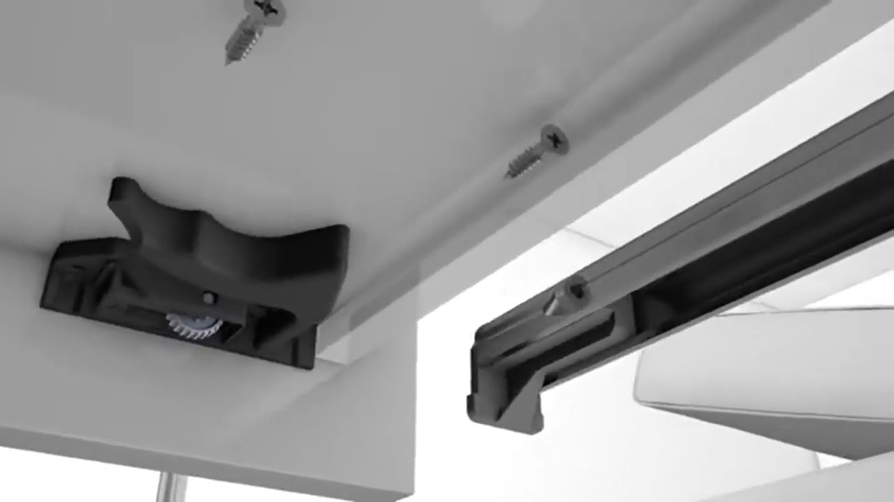 Hoe monteer ik Hettich Quadro V6 ladegeleiders - Yachtsupplier