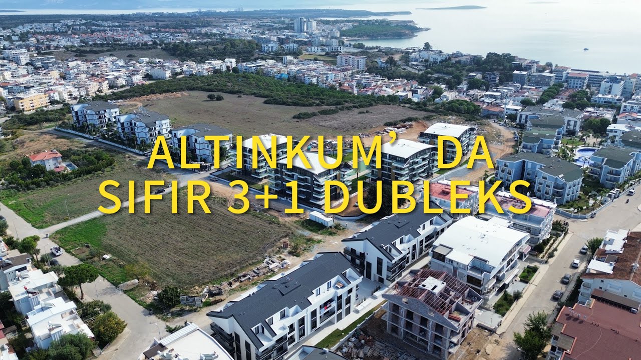 DİDİM ALTINKUM – HAVUZLU SİTE İÇERİSİNDE SIFIR 3+1 DUBLEKS DAİRE
