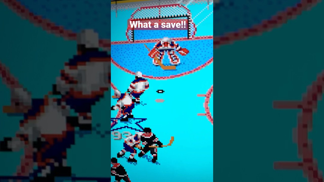 ￼What a save !! Nhl 94 rewind #shorts