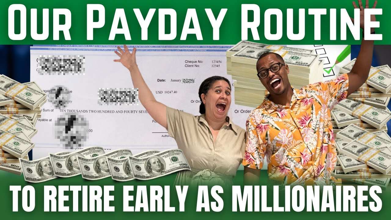 Do This Every Time You Get Paid to Retire Early as a Millionaire (Payday Routine!)