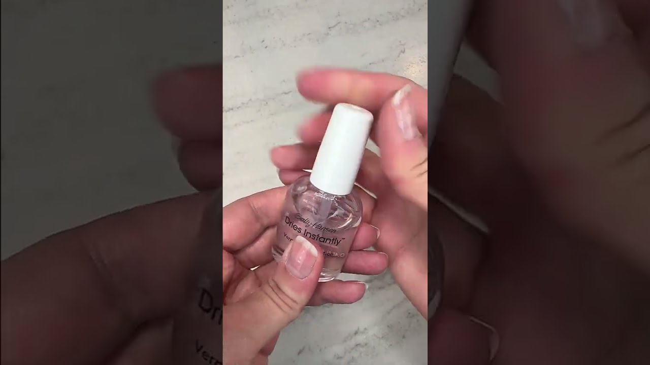 The Secret to a Salon-Quality Manicure with Sally Hansen's Top Coat