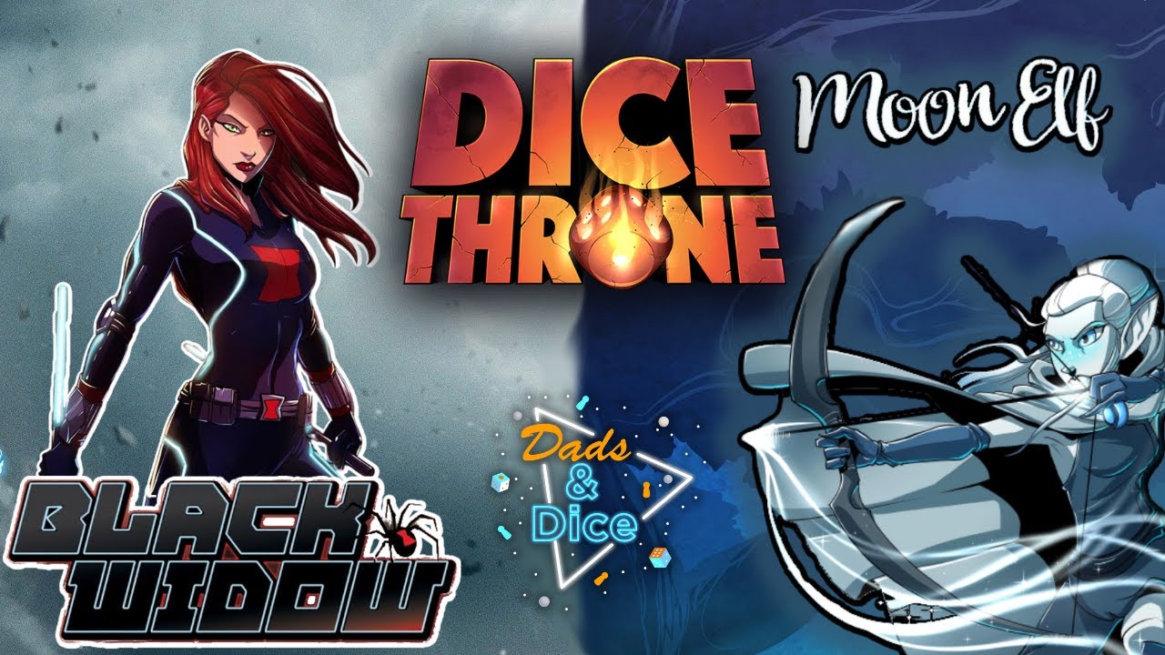 DICE THRONE | Лунный эльф против Чёрной вдовы