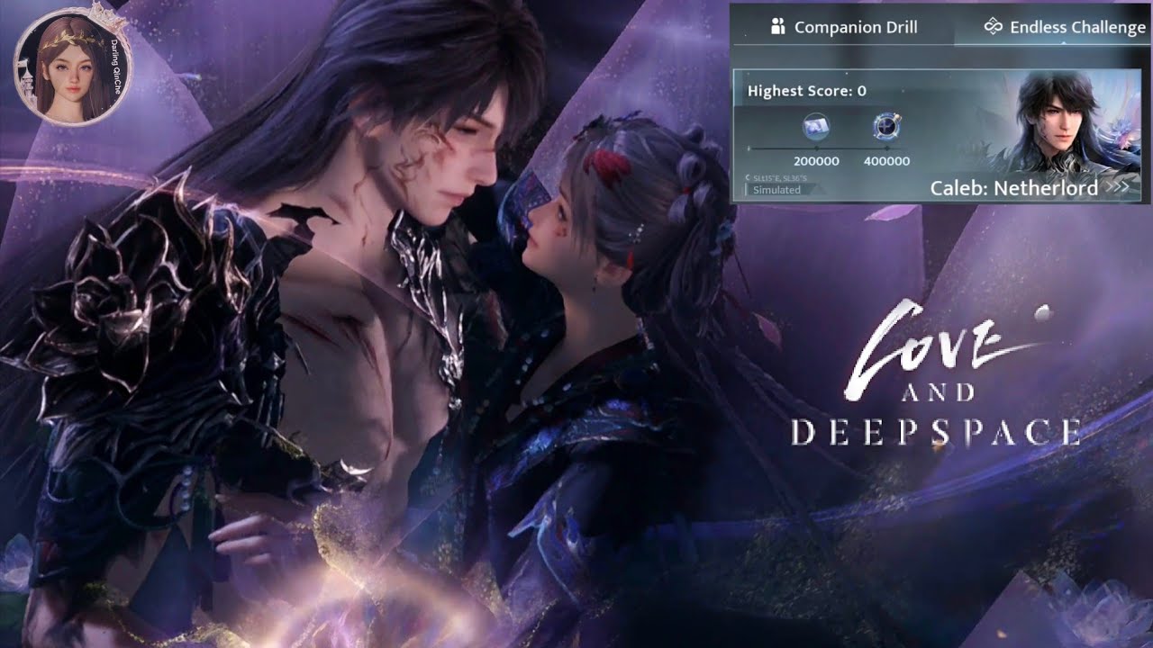 Caleb Netherlord Battle Gameplay | Love and Deepspace - Endless Challenge | RPG