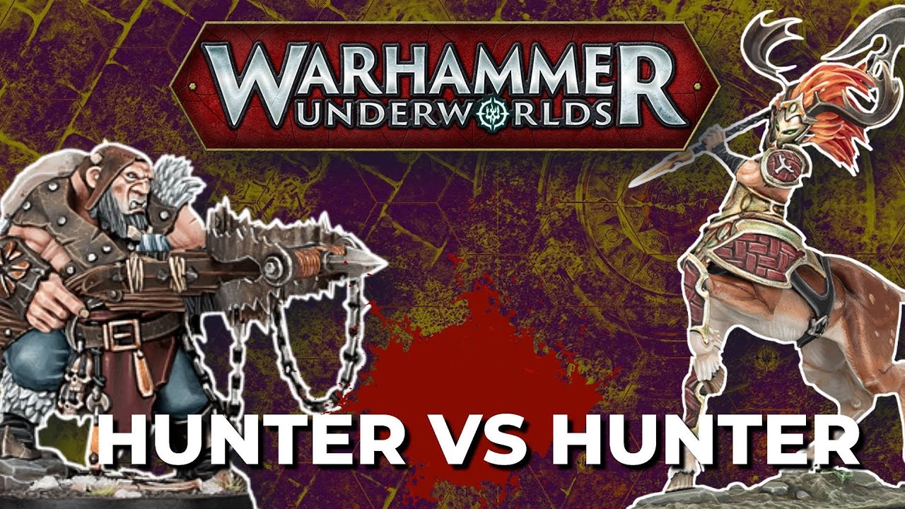 Охотники на людей Хротгорна против глашатаев Курнота || Warhammer Underworlds: Отчёт о битве в Зл...