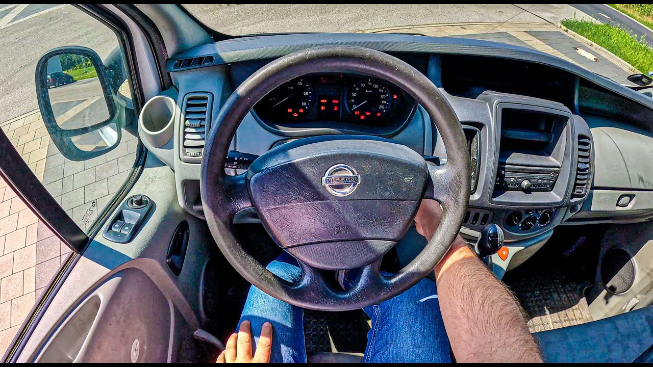 2012 Nissan Primastar (2.0 dCi 115 hp) | POV Test Drive #2510 Joe Black