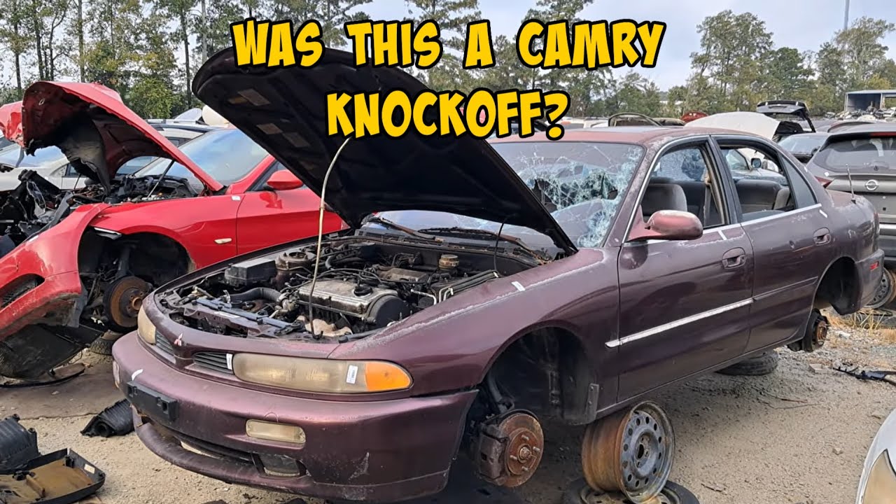 Junkyard Adventures. This Mitsubishi went head to head with Toyota and actually won!