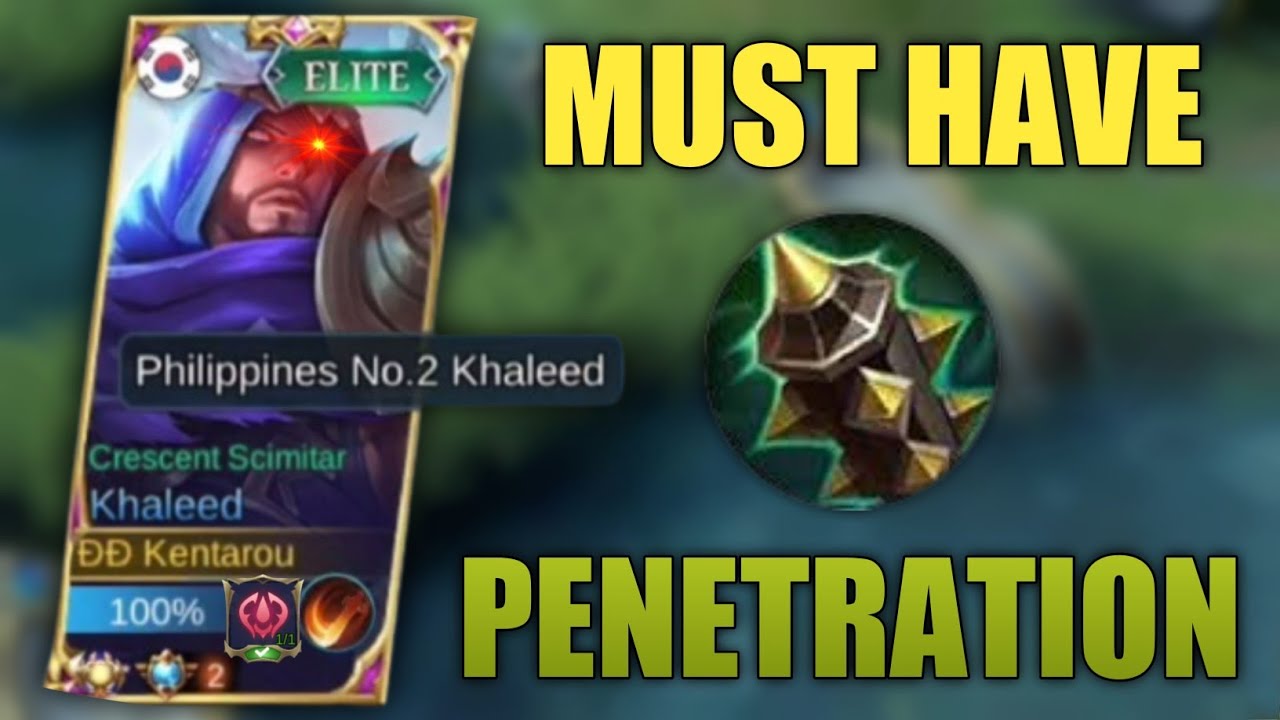 KHALEED USERS MUST HAVE THIS FOR EARLY ONE SHOT! 😱 KHALEED GAMEPLAY KHALEED BEST BUILD BEST EMBLEM