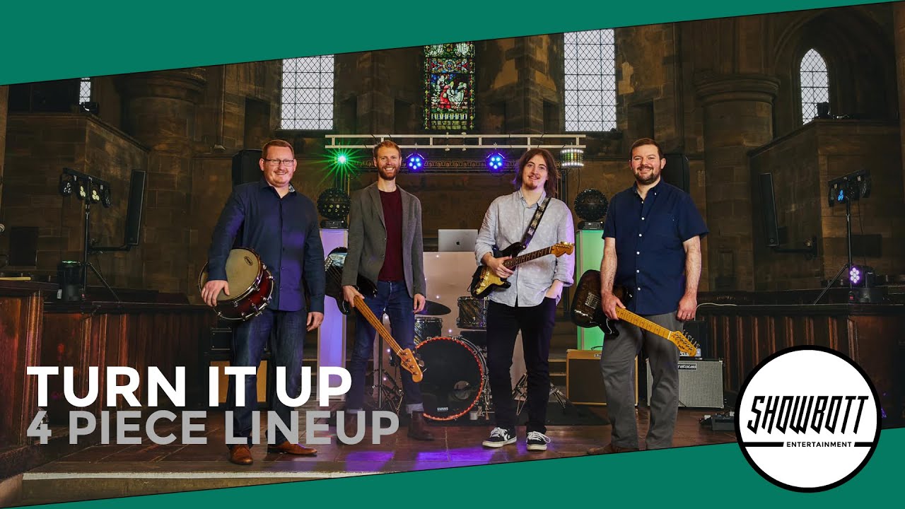 TURN IT UP | Quality 4-Piece Rock, Pop & Indie covers band. Yorkshire-based, available for UK hire.