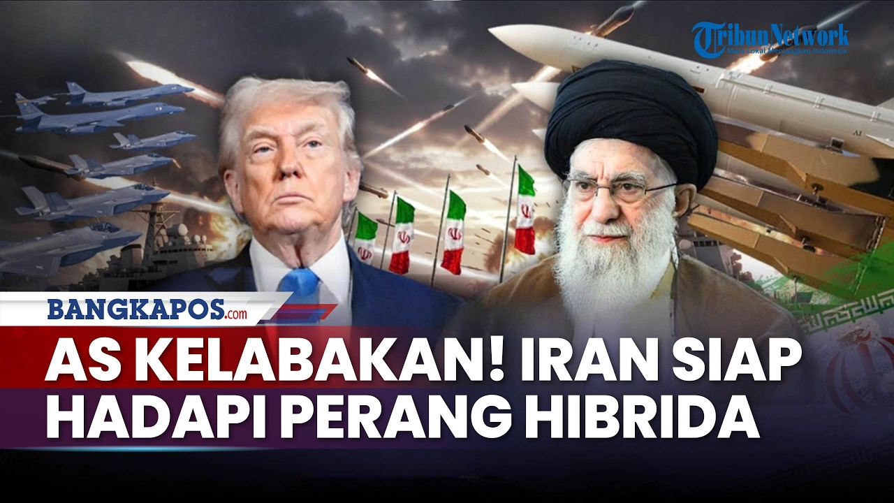 AS Kelabakan! Iran Siap Hadapi Perang Hibrida, Serangan Terbatas Siap Gempur Markas IRGC