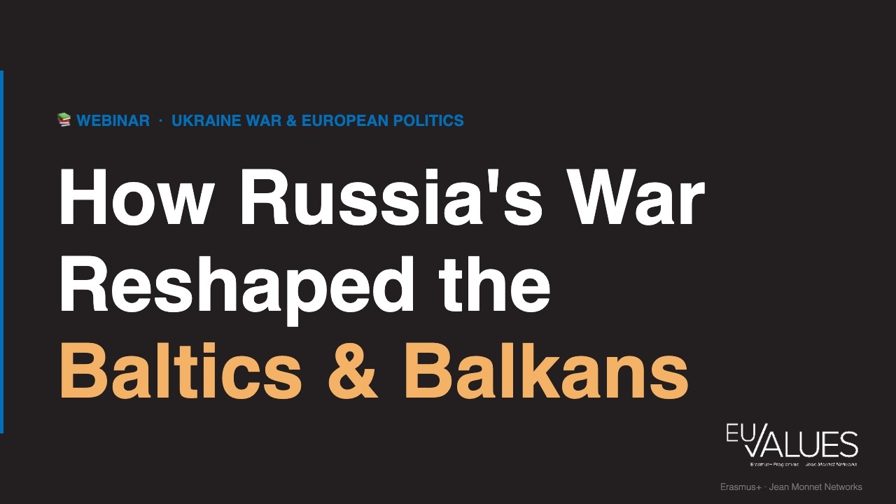 Echoes of the War in Ukraine: Political Ramifications in the Baltics and the Balkans