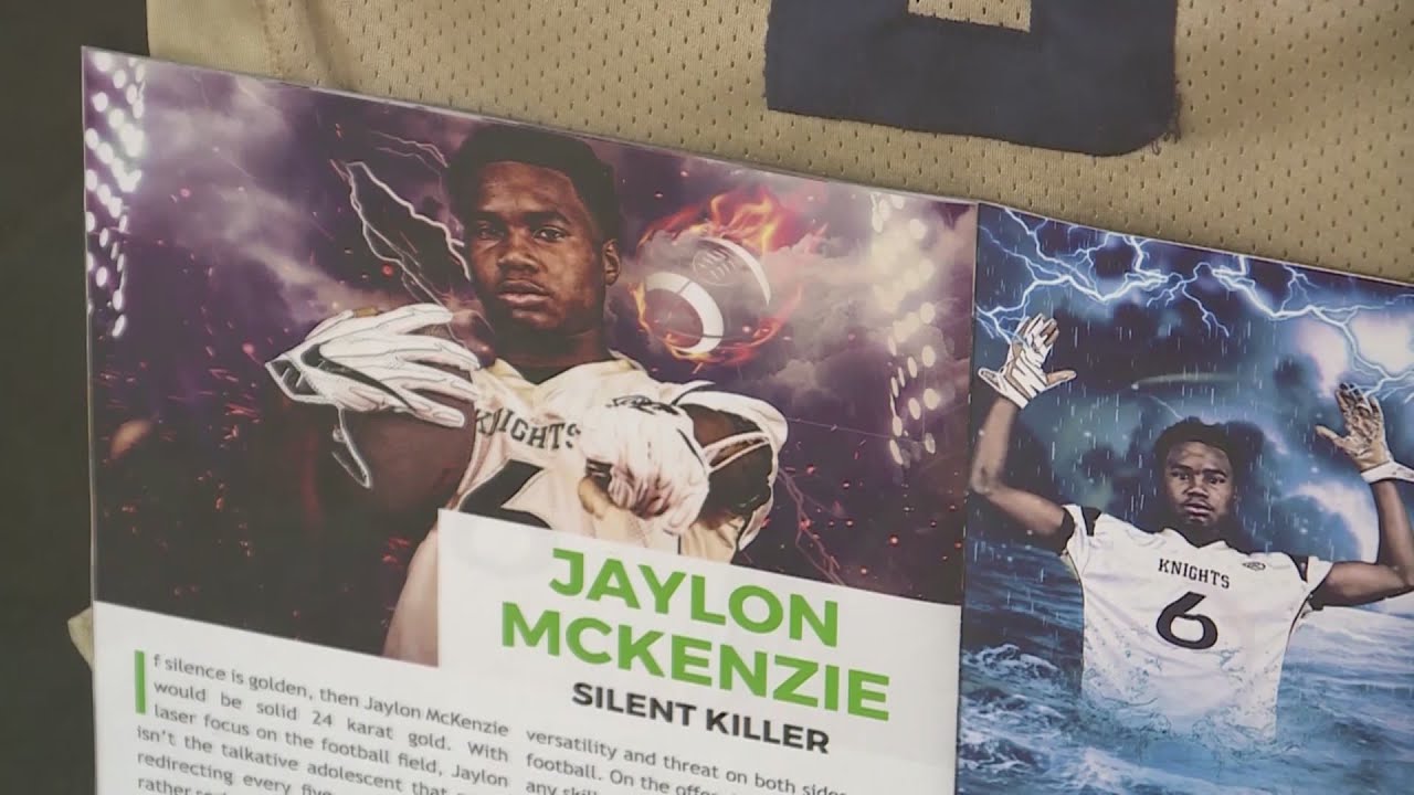 Jaylon McKenzie football camp