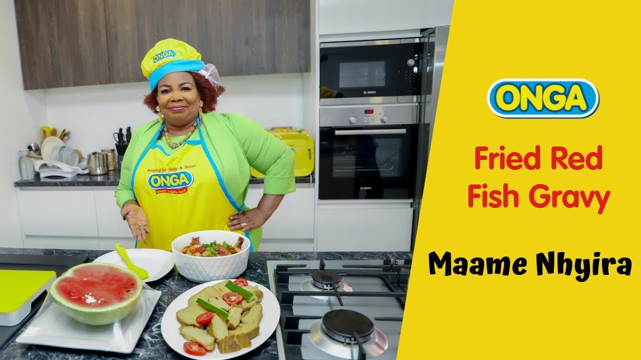 Fried Red Fish Gravy (Maame Nhyira Special)