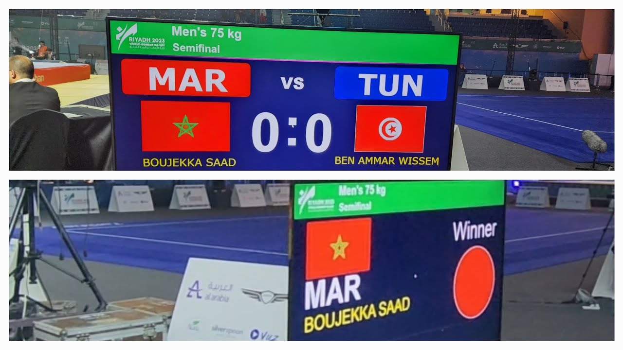 World Champion Saad Boujekka | Semifinals Match  in the World Combat Games Riyadh 2023