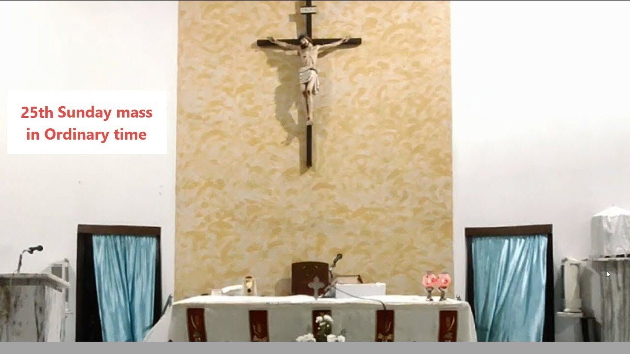 Holy Eucharist - 25th Sunday Mass | Our Lady of Victories, Mahim