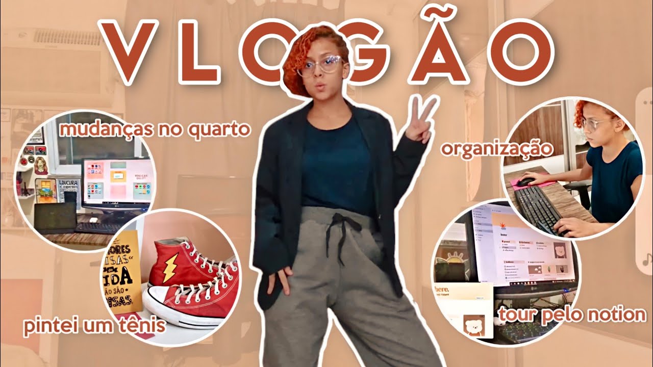 🌱☕ VLOGÃO | rotina realzona, organização no notion, pintando, comprinhas e aleatoriedades 🦋