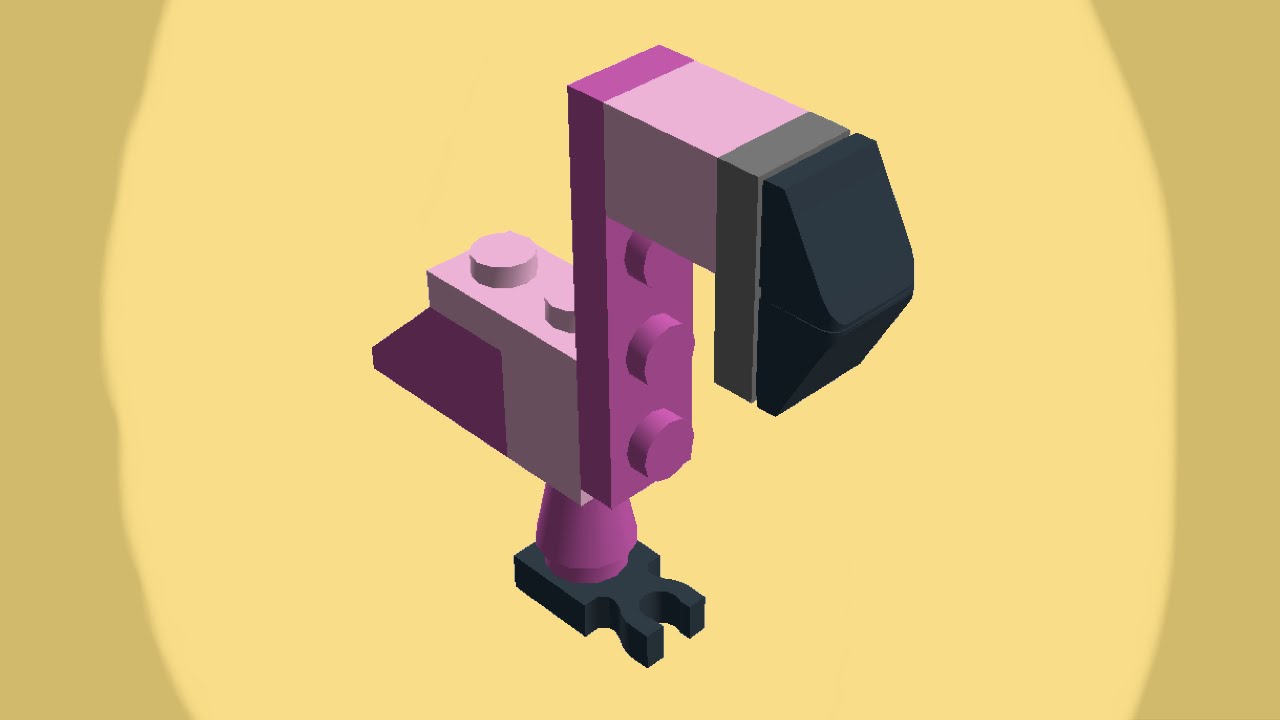 Teeny Tiny LEGO Animals: How to Build a Flamingo