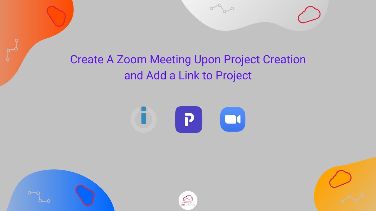 Integromat | Plutio & Zoom - Create A Zoom Meeting Upon Project Creation and Add a Link to Project