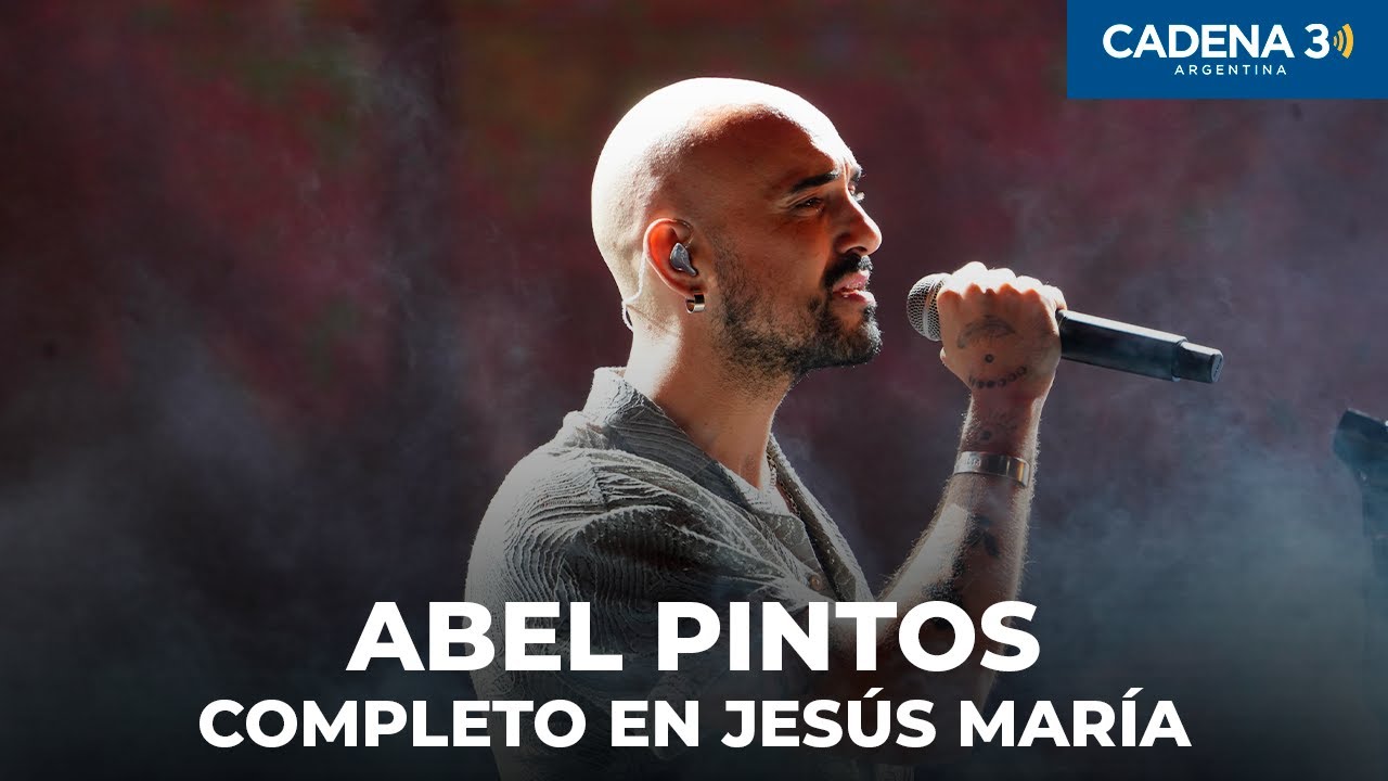 ABEL PINTOS - Recital COMPLETO en JESÚS MARÍA 2025 | Cadena 3 Argentina