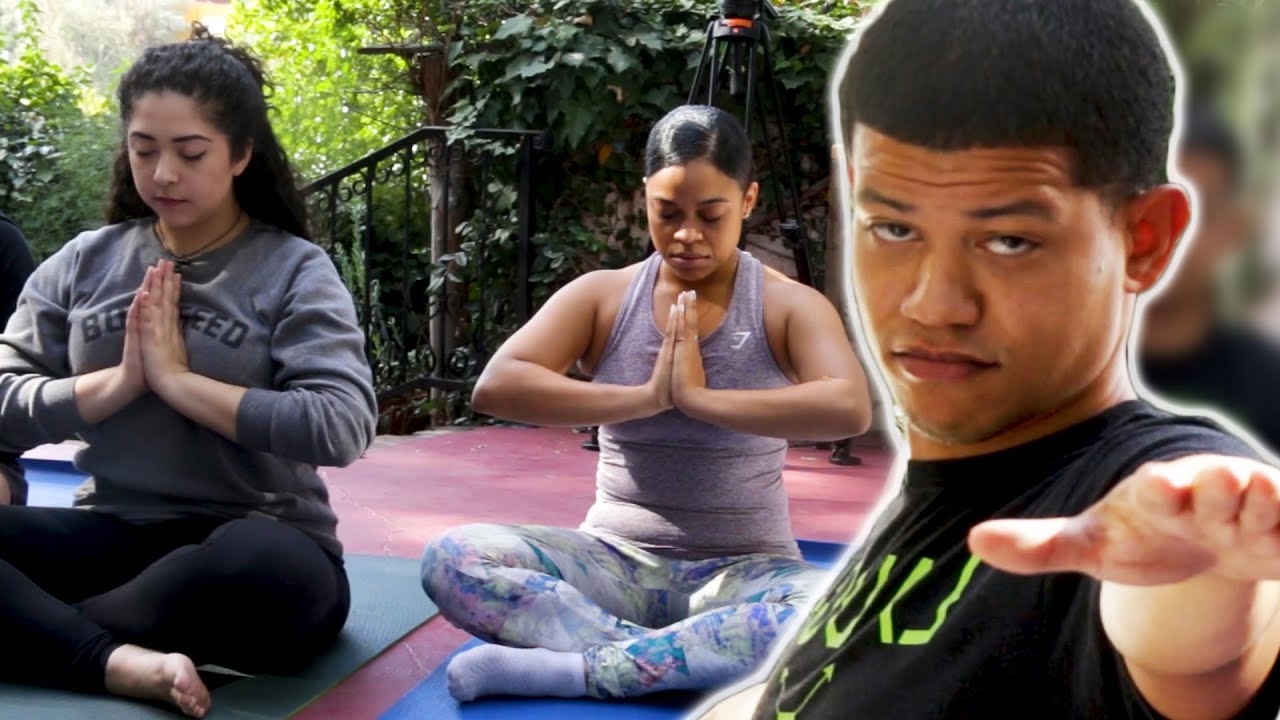 Latinos Try Yoga For The First TIme