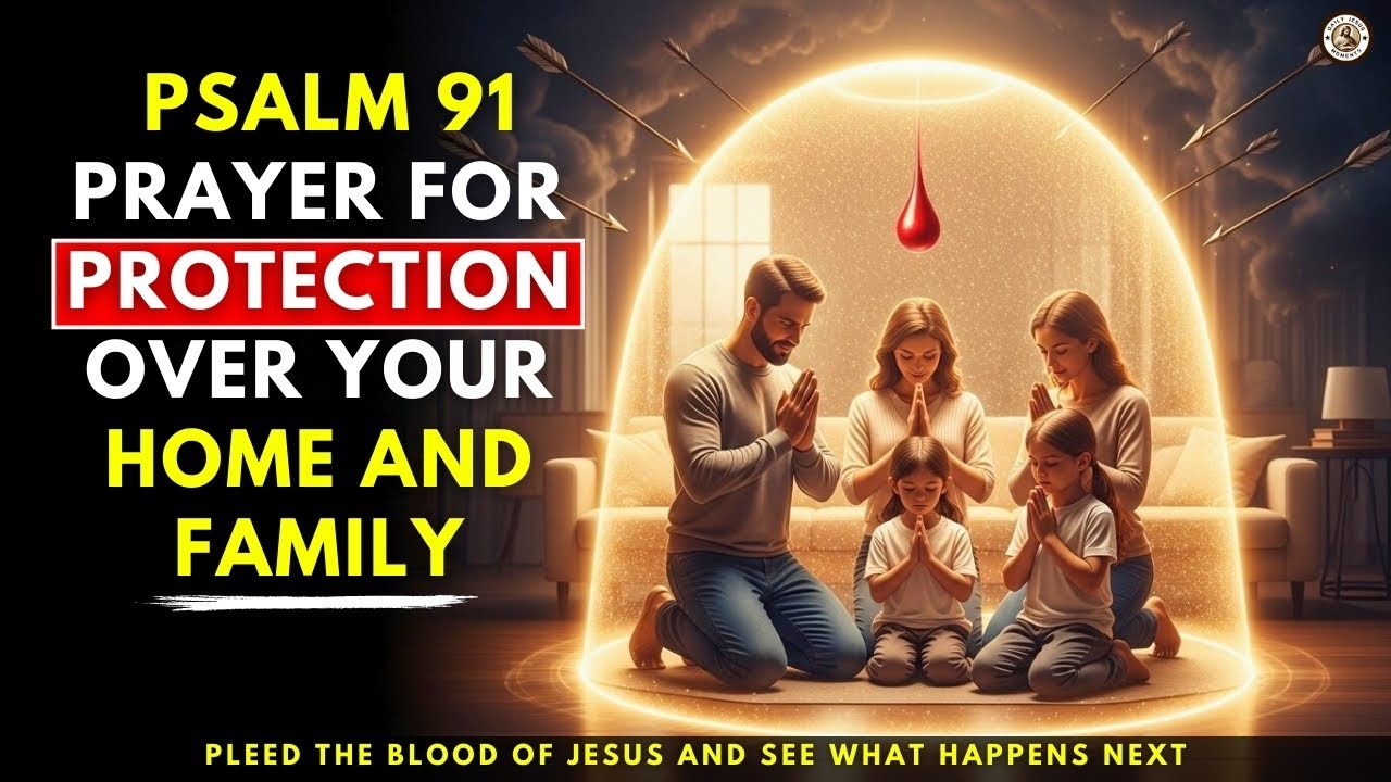 Plead The Blood Of Jesus with Psalm 91 | Prayer for Protection Over Your Home & Family