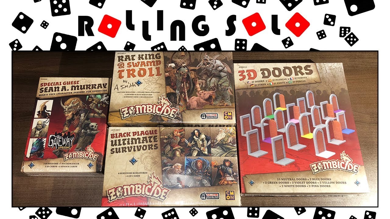 Zombicide: Green Horde | Kickstarter Exclusives & Retail Content | Unboxing