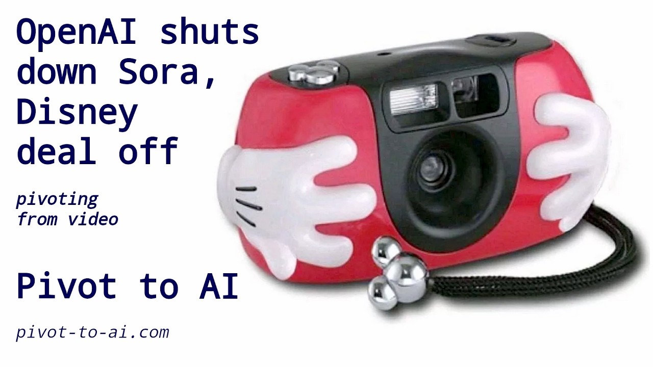 OpenAI shuts down Sora video, Disney deal off