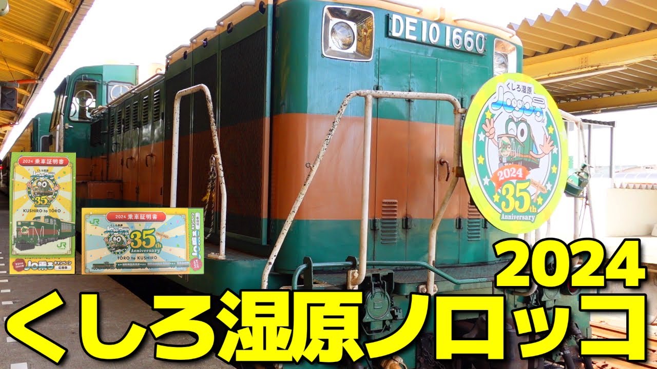 「祝」35周年【くしろ湿原ノロッコ号で行く細岡展望台の旅】DE10