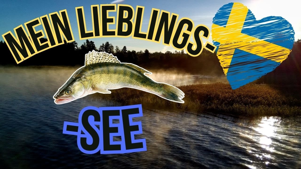 Mein Lieblings (Zander) See in Schweden- Meine Erste Campertour