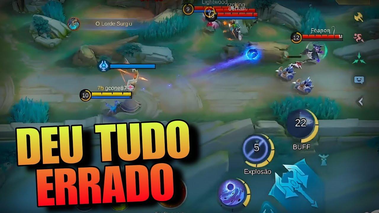 A PIOR PARTIDA DA MINHA VIDA | Deu tudo Errado | Mobile Legends 