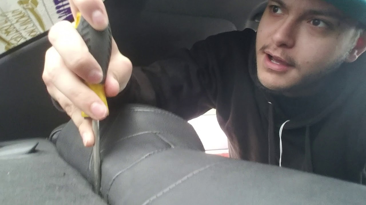 How to get in your Lincoln ls's trunk through the back seat with a dead battery