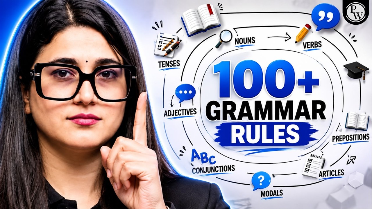 Bank Exams 2026 | 100+ Grammar Rules | English Master Class | by Rubaika Ma'am