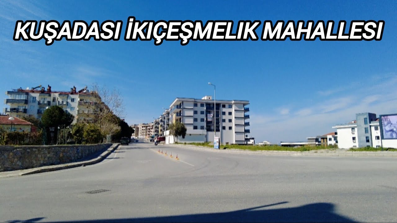 KUŞADASI İKIÇEŞMELIK MAHALLESI WALK | March 8, 2026 | 4k UHD 60fps 