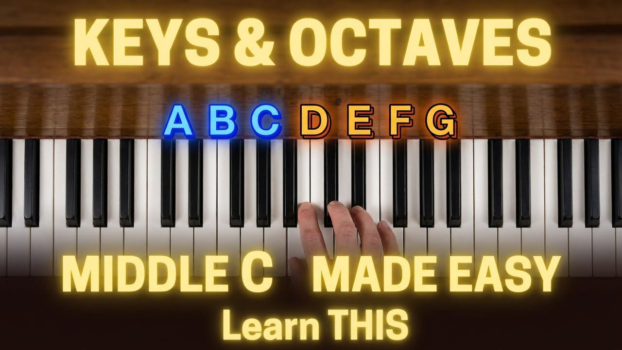2. Piano Keyboard for Beginners: Keys, Octaves & Middle C Explained