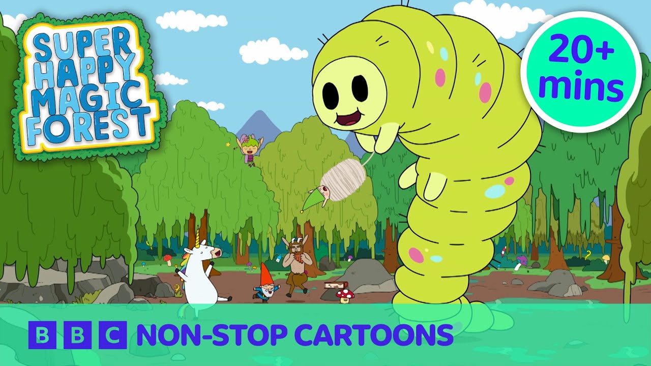 Super Happy Magic Forest | 20+ Mins Monster Compilation! | Cartoons for Kids