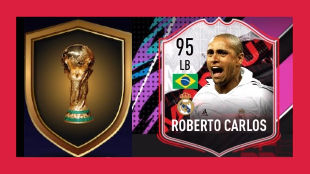 WORLD CUP 2002 Roberto Carlos SBC MAD FUT 21 ❤️ Objectives [7/10] Icon Throwback 95 ROBERTO CARLOS