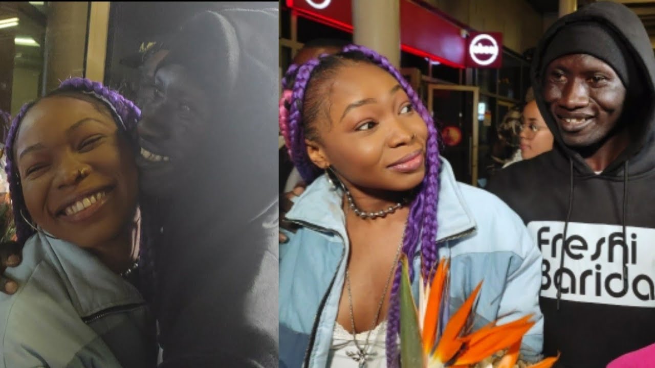 STEVO SIMPLE BOY ROMANTIC MOMENTS AS GUCHI LANDS IN KENYA! SURPRISES HER