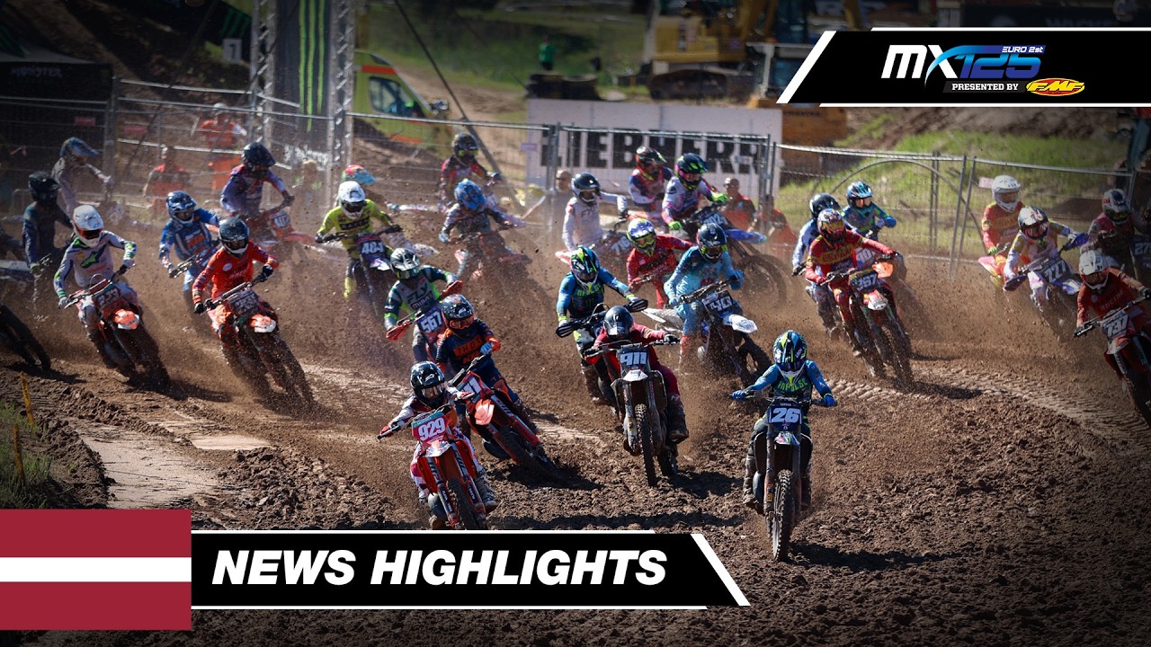 News Highlights EMX125 Presented by FMF Racing Race 2 | 2026 MXGP of Latvia