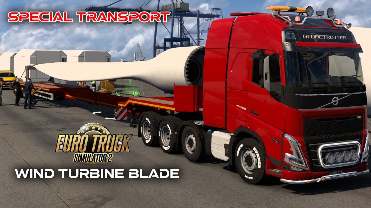 Wind Turbine Blade | Special Transport 🚚 Euro Truck Simulator 2 Gameplay in Tamil 🚚 Master 360 Play