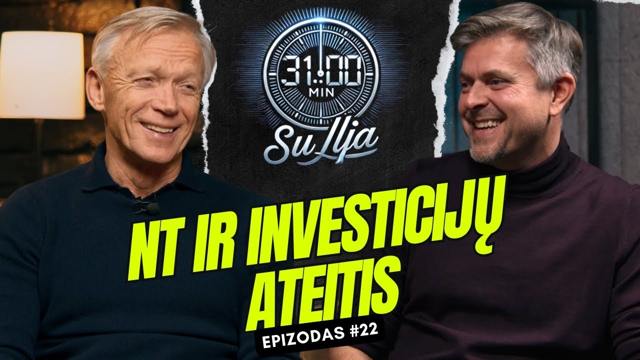 31 minutė su Ilja Laurs: NT ir investicijų ateitis - diskusijoje su I. Laurs ir A. Avuliu, #22