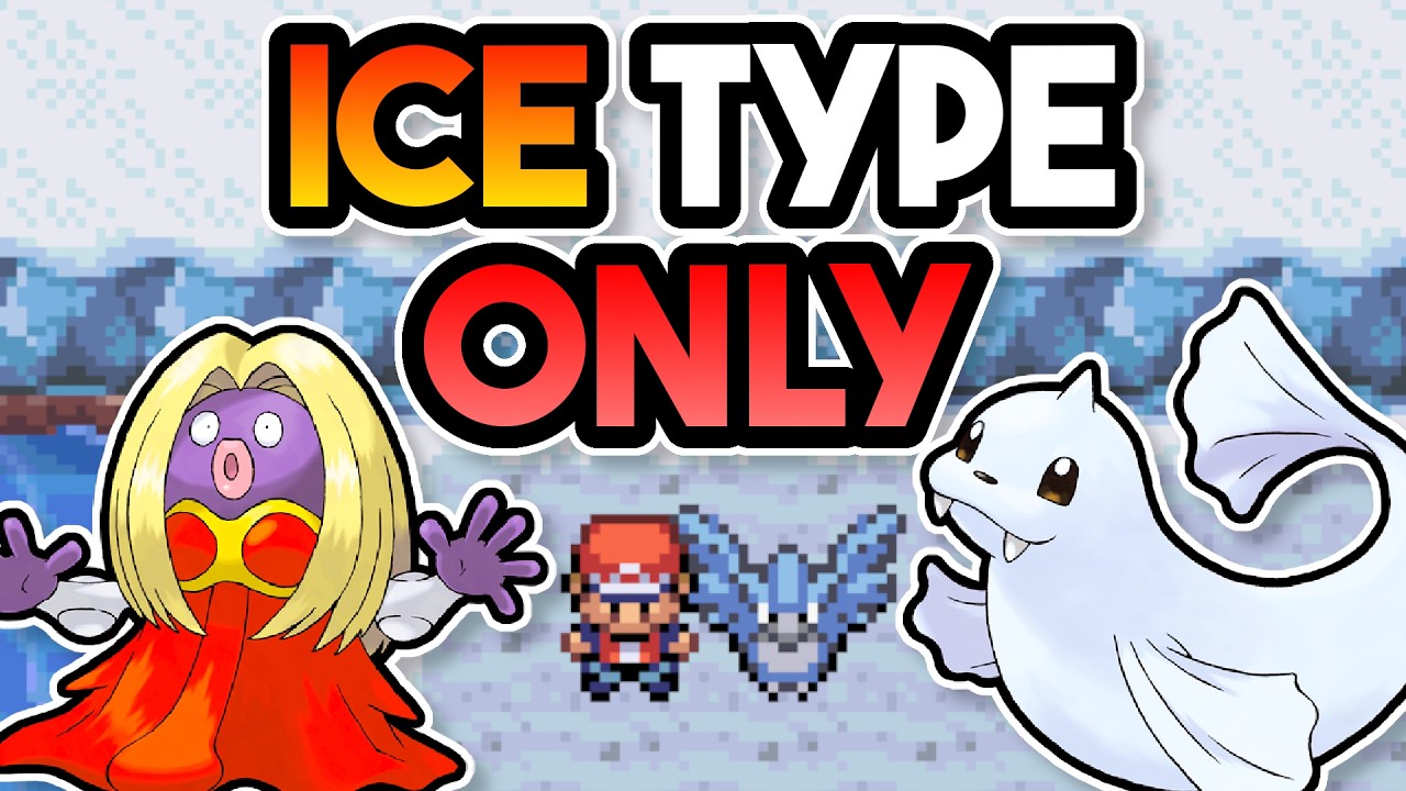Can I Beat Pokemon Fire Red with ONLY Ice Types?
