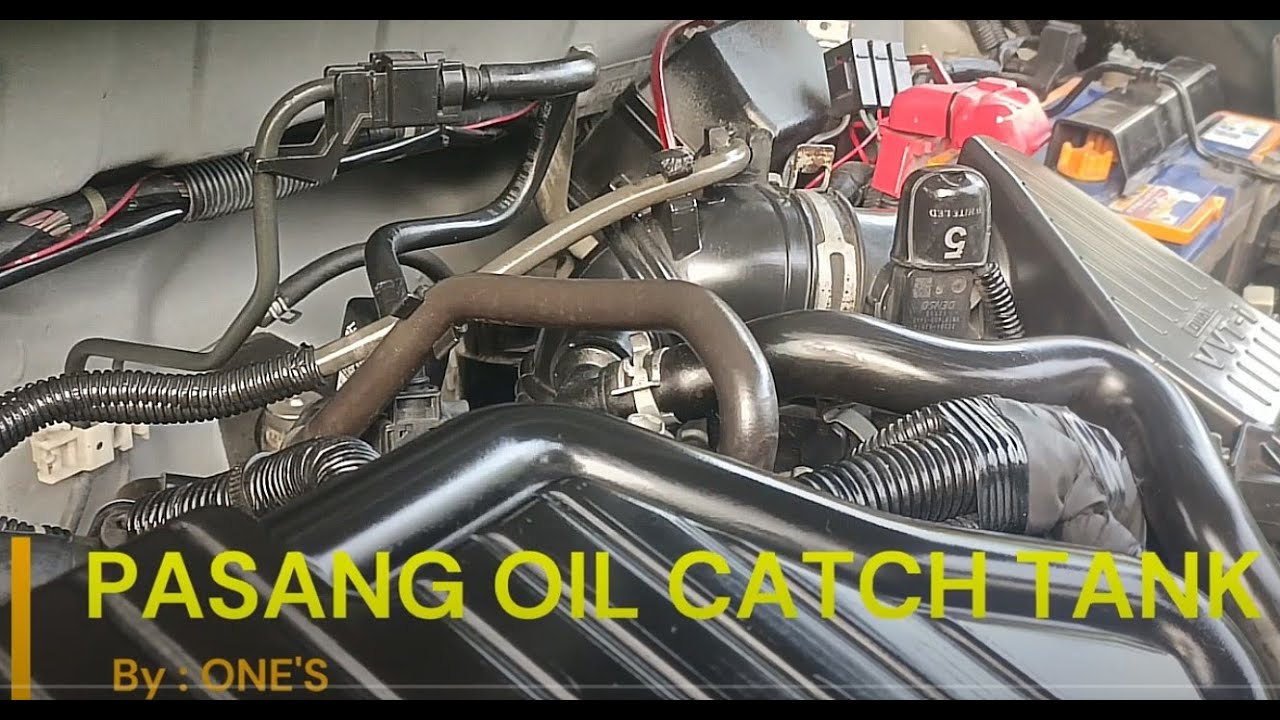 DIY Pasang Oil Catch Tank (OCT)