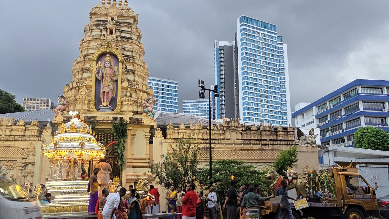 05.01.25- Sri Ayyappa Swami Silver Chariot Procession 🇸🇬 From Sri Vairavimada Kaliamman Temple