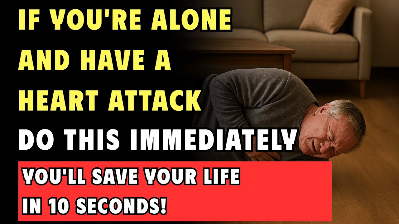 WARNING: How to Survive a Heart Attack When Alone (in 10 Seconds)
