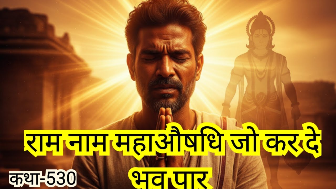 राम नाम महाऔषधि है – अनुभव सुनकर विश्वास बढ़ जाएगा। राम नाम का प्रताप