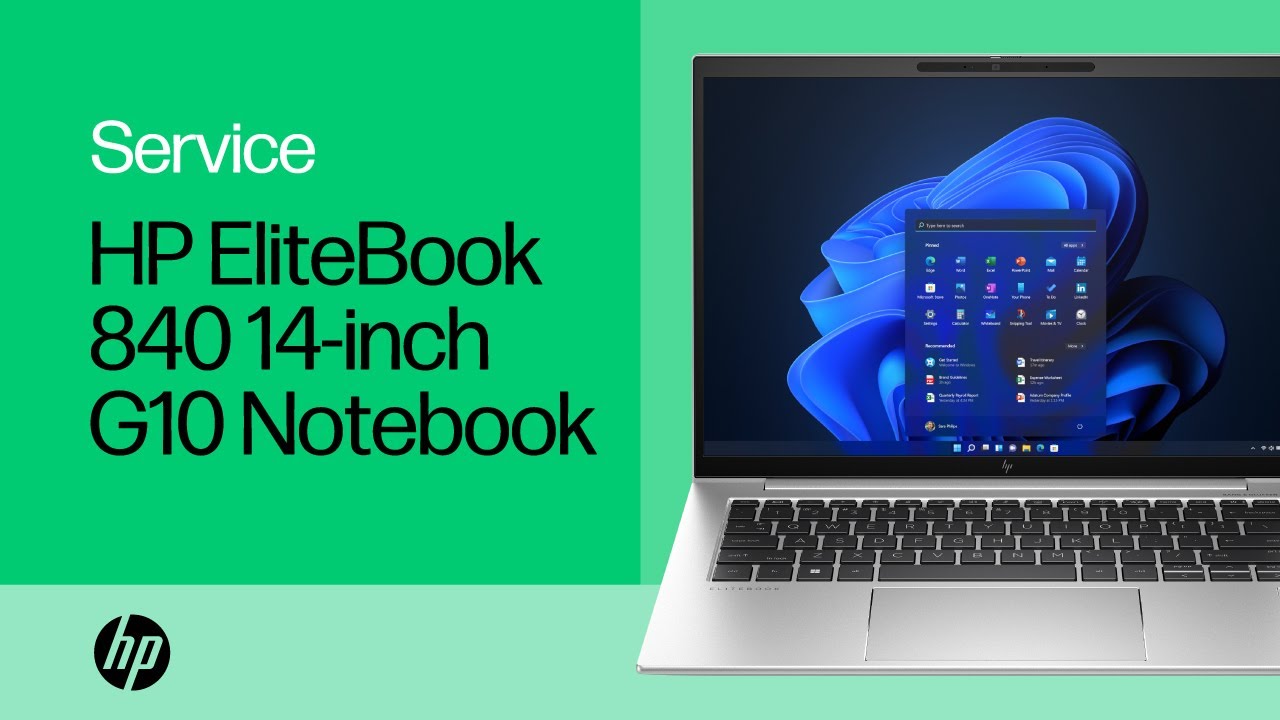 Removing & Replacing Parts | HP EliteBook 840 14inch G10 Notebook | HP Computer Service | HP Support