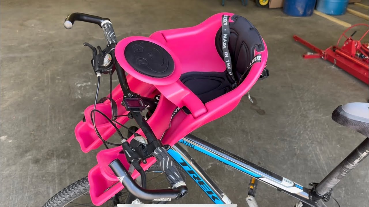 Мнение Энди: обзор детского велокресла iBert Safe-T-Seat &mdash; самая безопасная поездка для вашего ма...