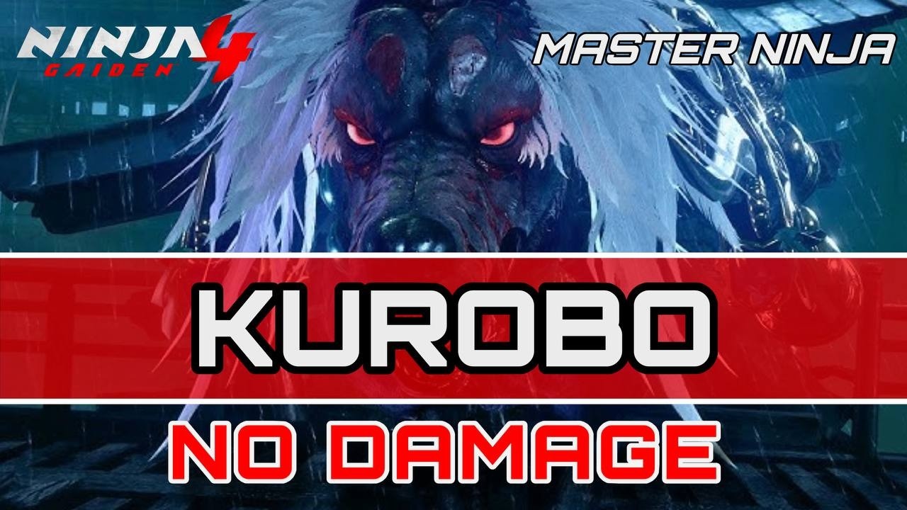 NINJA GAIDEN 4 - Boss Trial 08 : Kurobo - No Hit + Bonus Clips - Master Ninja - Ryu (Untouchable)