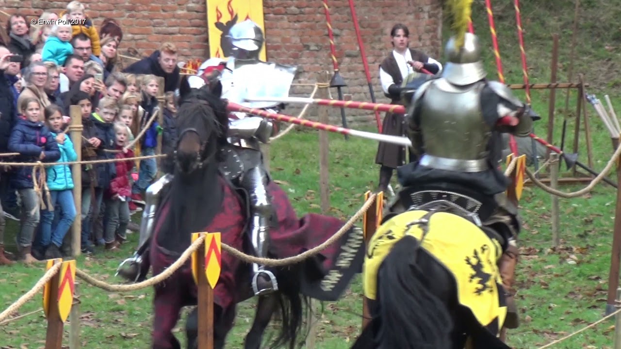 Kasteel Slot Loevestein Riddertoernooi Steekspel / Medieval Jousting 2016